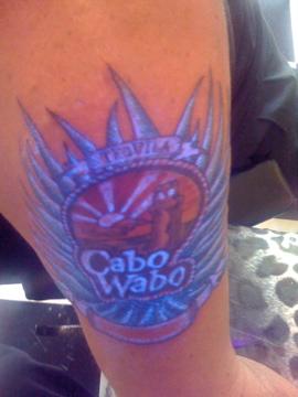 Cabo Wabo tattoo